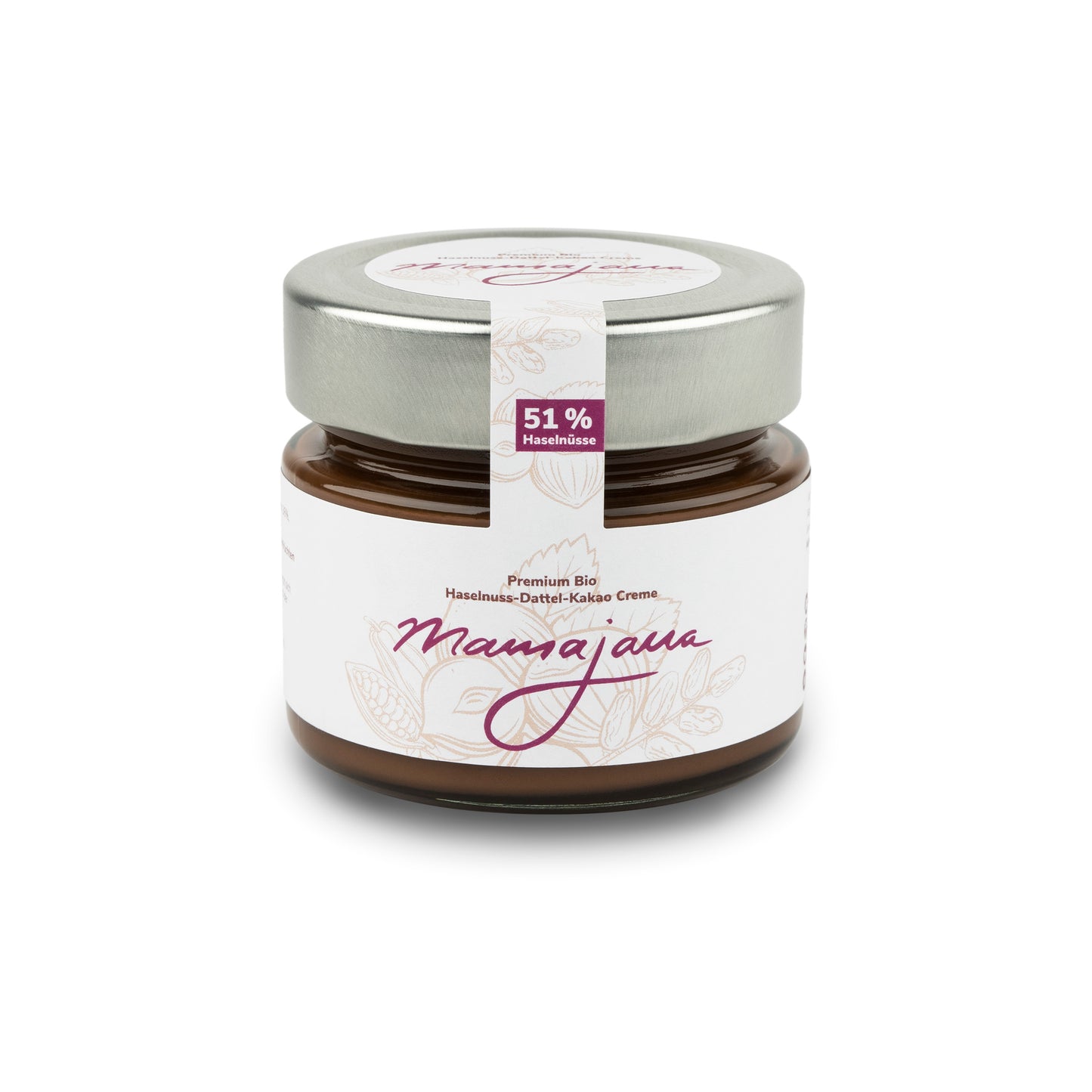 mamajana Premium Bio Haselnuss-Dattel-Kakao Creme